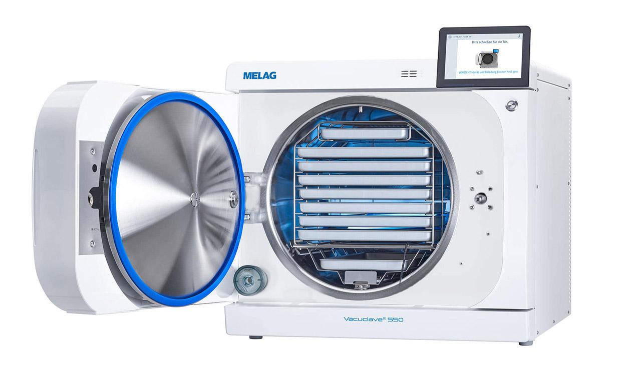 Стерилизация на Melag Vacuclave 550